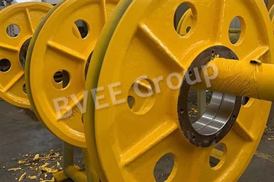 Roldana forjada para guindaste STS