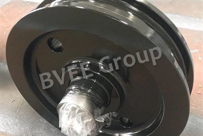 Roda de carrinho de guindaste STS