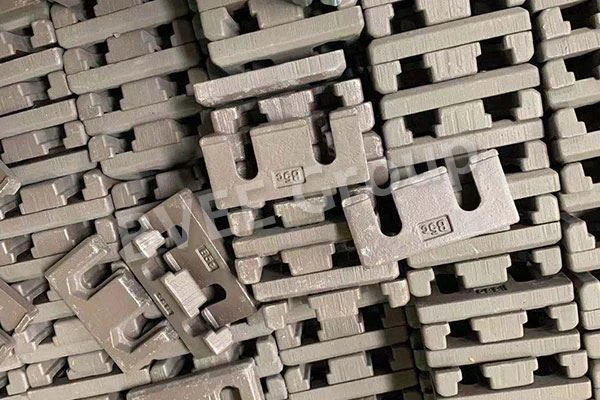 Conjunto de grampos de trilho de guindaste STS